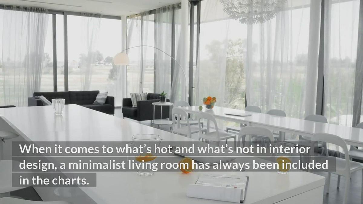 'Video thumbnail for 15 Tips on How to Decorate a Minimalist Living Room'