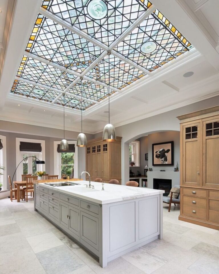 16 Creative Kitchen Ceiling Ideas You’ll Adore