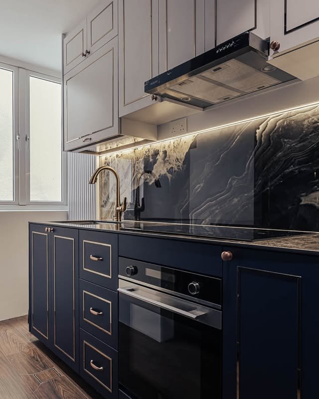 15 Dark & Moody Kitchen Designs That Exude Sophisticated Charm